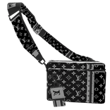 FRONT BAG black and white LV LEVEL (10)