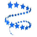 [Front] Blue Star Spiral