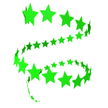 [Front] Green Star Spiral