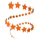 [Front] Orange Star Spiral