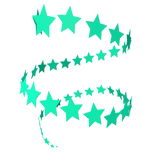 [Front] Turquoise Star Spiral