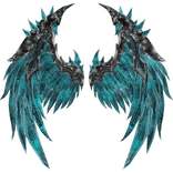 Frozen Ice Angel Wings