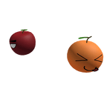 Fruit Frenzy Shoulder Pals (Apple & Orange)
