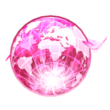 Frutiger Aero Globe (Pink/Butterfly)