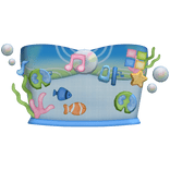 frutiger aero metro city gyaru y2k blue aqua top 