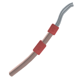 Frutiger Aero | Vii Wrist Strap Tail in Red