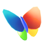 Frutiger Aero Shoulder Butterfly Buddy