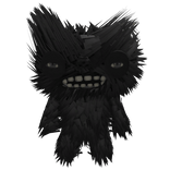 Fuggler fart face black funny monster toy 
