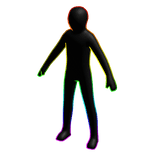 Full Cartoony Rainbow Void Outline