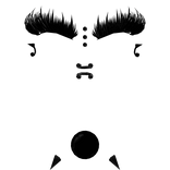 Full volume punk sshf lashes /w gauge