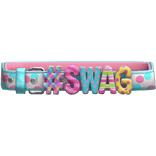 Funfetti " Swag " Y2K Waist Belt