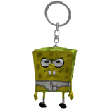 Funny Angry Spongebob Keychain 3.0