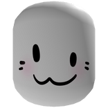 Funny Smile Cat Mask - White