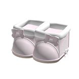 ♡ : cute pink winter fur boots