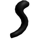 Fur Cat Tail in Black