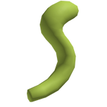 Fur Cat Tail in Green