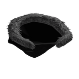 Fur Lined Winter Hood V3 (Down) Grey