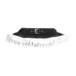 Fur Trimmed Black Christmas Skirt [3.0]