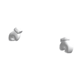 Fur Winter Gloves White 3.0