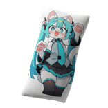 Furry Hatsune Miku Pillow on Back