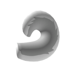 Furry Malamute Dog Tail