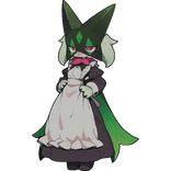 Furry Meowscarada Cute Maid Companion