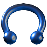 Furry Nose Piercing [ Blue ]