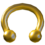 Furry Nose Piercing [ Gold ]