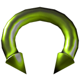 Furry Nose Piercing [ Green / Lime ]