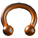 Furry Nose Piercing [ Orange ]