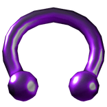 Furry Nose Piercing [ Purple ]