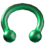 Furry Nose Piercing [ Teal ]