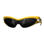 -',ৎ Futuristic Y2K Stunna Glasses in Yellow