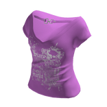 Emo Grunge Y2k Shirt Pink