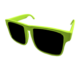 gafas verdes de sol