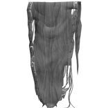 Gaian Fantasy Distressed Gray Rune Cape