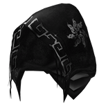 Gaian Sorcerer Distressed Rune Hood