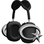 Galaxy Constellation Headphones (Black)