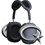 Galaxy Constellation Headphones (Faded Blue)