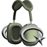 Galaxy Constellation Headphones (Sage Green)