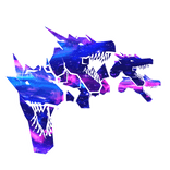 Galaxy Dragon Heads