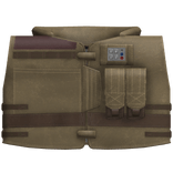 Galaxy Guerilla Vest (Tan/Brown)