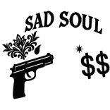 Gangster Full Face Tattoo Y2K Black Ink Rapper