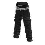 Gangster Skinny Jeans w Swarovski Belt