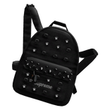 #Garra Suprme B.B Studded Black Backpack