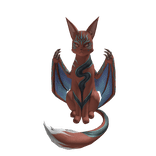 Gato Dragón Alado Anime