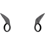 gauged elf ears || light grey