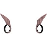 gauged elf ears || pale pink