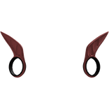 gauged elf ears || red