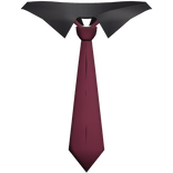 Gehenna's Collar with Red Tie